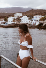 Load image into Gallery viewer, Lola Top White Rib